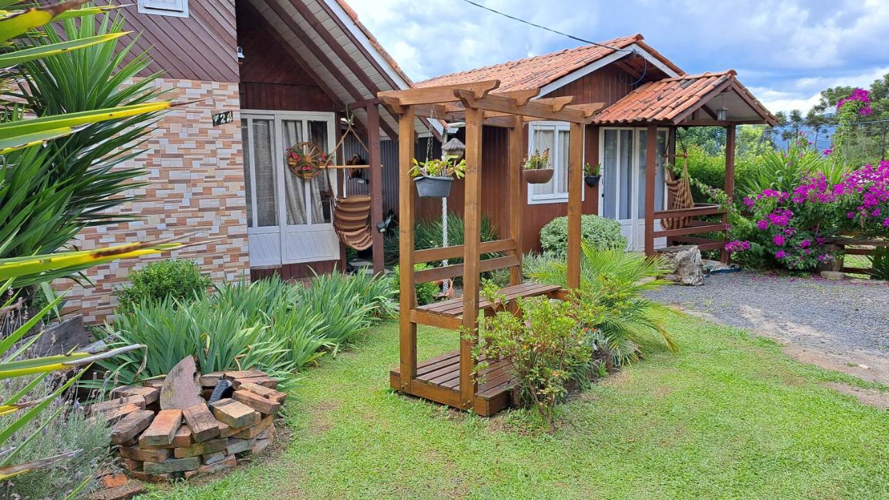 Chalés Doce Luar casas de temporada Urubici Exterior foto